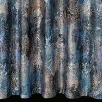 Kép 11/11 - Ester bársony sötétítő függöny Türkiz 140x270 cm 5