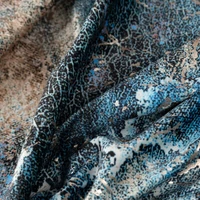 Kép 2/11 - Ester bársony sötétítő függöny Türkiz 140x270 cm 6
