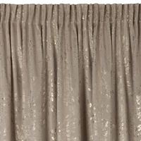 Kép 6/11 - Felis bársony sötétítő függöny Bézs 140x270 cm 3