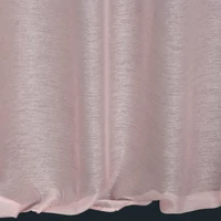 Kép 5/9 - Fényáteresztő dekor függöny holdas dekorszalaggal Rózsaszín 140x250 cm alsó rész