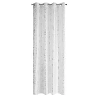 Kép 4/7 - Feza mintás dekor függöny Fehér 140x250 cm 2