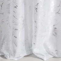 Kép 2/7 - Feza mintás dekor függöny Fehér 140x250 cm 6