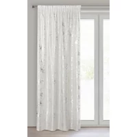 Kép 2/6 - Feza mintás dekor függöny Fehér 140x300 cm 1