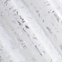 Kép 5/6 - Feza mintás dekor függöny Fehér 140x300 cm 4