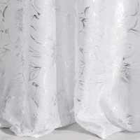 Kép 6/6 - Feza mintás dekor függöny Fehér 140x300 cm 5