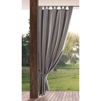 Kép 6/11 - Garden vízálló kerti függöny elkötővel Acélszürke 155x200 cm
