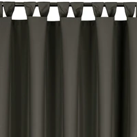Kép 7/10 - Garden vízálló kerti függöny elkötővel Grafit 155x220 cm 3