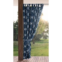 Kép 4/10 - Garden vízálló kerti függöny elkötővel Gránátkék 155x240 cm 1