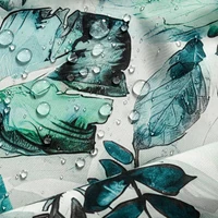 Kép 2/10 - Garden2 vízálló mintás kerti függöny elkötővel Fehér 155x260 cm 6