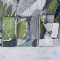 Kép 4/10 - Garden20 vízálló kerti függöny elkötővel Zöld 155x200 cm 8