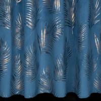 Kép 4/11 - Gloria bársony sötétítő függöny Gránátkék 140x300 cm 8