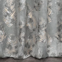 Kép 3/11 - Gloria2 bársony sötétítő függöny Acélszürke 140x250 cm 7