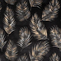 Kép 6/11 - Gloria2 bársony sötétítő függöny Fekete 140x250 cm 5