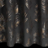 Kép 8/11 - Gloria2 bársony sötétítő függöny Fekete 140x250 cm 7