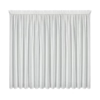 Kép 5/8 - Hera mintás dekor függöny Fehér 300x270 cm 2