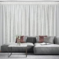 Kép 2/8 - Hera mintás dekor függöny Fehér 300x270 cm 6
