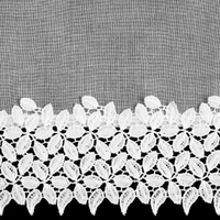 Kép 4/6 - Hestia vitrázs függöny Fehér 40x150 cm 3