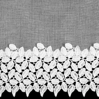 Kép 4/6 - Hestia vitrázs függöny Fehér 70x150 cm 3