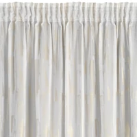 Kép 7/11 - Ilaria mintás dekor függöny Fehér 140x270 cm 3