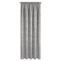 Kép 4/11 - Ines öko stílusú sötétítő függöny Ezüst 140x270 cm 2