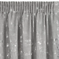 Kép 6/11 - Ines öko stílusú sötétítő függöny Ezüst 140x270 cm 3