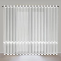 Kép 1/8 - Isola díszes fényáteresztő függöny Fehér 350x250 cm