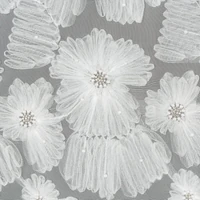 Kép 8/9 - Jasmin Eva Minge függöny Fehér 140x250 cm 4