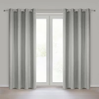 Kép 1/8 - Jula2 öko stílusú sötétítő függöny Sötét bézs 140x250 cm
