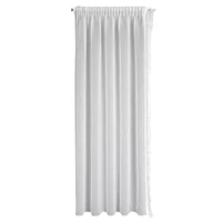 Kép 6/10 - Kira 2db fehér függöny rojtos díszítéssel és elkötővel Fehér 140x270 cm 2db 2