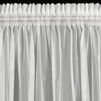 Kép 7/11 - Larisa dekor függöny szett Fehér 140x270 cm 2db 9