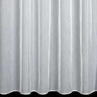 Kép 6/11 - Laura fényes szállal átszőtt fényáteresztő függöny Fehér 140x280 cm 5