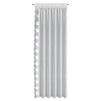 Kép 4/11 - Leti dekor függöny szett Fehér 140x270 cm 2db 2