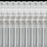 Kép 9/11 - Leti dekor függöny szett Fehér 140x270 cm 2db 9