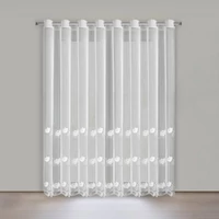 Kép 1/8 - Leti fényáteresztő függöny Fehér 350x250 cm