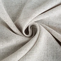 Kép 4/11 - Linda öko stílusú sötétítő függöny Bézs 140x250 cm 7