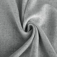 Kép 7/11 - Linda öko stílusú sötétítő függöny Ezüst 140x250 cm 7