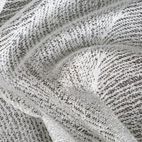 Kép 2/10 - Linnea jacquard mintés modern fehér függöny Fehér 140x250 cm 6