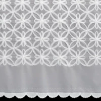 Kép 10/10 - Liwia Eva Minge függöny Fehér 140x250 cm 5
