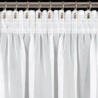 Kép 4/17 - Lucy fényáteresztő függöny voile anyagból Fehér 140x270 cm 3