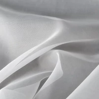 Kép 2/14 - Lucy fényáteresztő függöny voile anyagból Fehér 400x250 cm 1