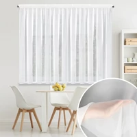 Kép 1/12 - Lucy fényáteresztő függöny voile anyagból Fehér 400x150 cm
