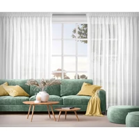 Kép 12/14 - Lucy voile függöny Fehér 300x250 cm 11