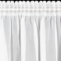 Kép 6/14 - Lucy voile függöny Fehér 300x250 cm 5