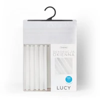 Kép 7/10 - Lucy voile függöny Fehér 350x250 cm 2