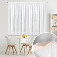 Kép 12/12 - Lucy voile függöny Fehér 350x150 cm 11