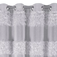 Kép 7/9 - Margaret dekor függöny mohair díszítéssel Ezüst 140x250 cm 3
