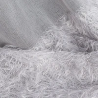 Kép 2/9 - Margaret dekor függöny mohair díszítéssel Ezüst 140x250 cm 6
