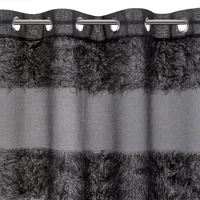 Kép 7/9 - Margaret dekor függöny mohair díszítéssel Fekete 140x250 cm 3
