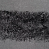 Kép 8/9 - Margaret dekor függöny mohair díszítéssel Fekete 140x250 cm 4
