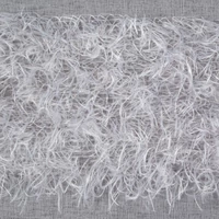Kép 8/9 - Margaret2 dekor függöny mohair díszítéssel Ezüst 140x250 cm 4
